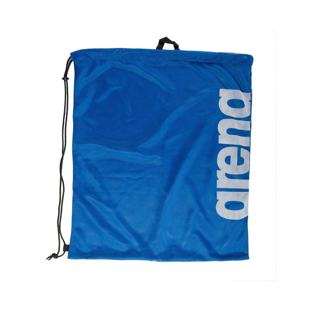 Arena Team Mesh Drawstring Swimgear Bag Swimming Accessory Royal Blue