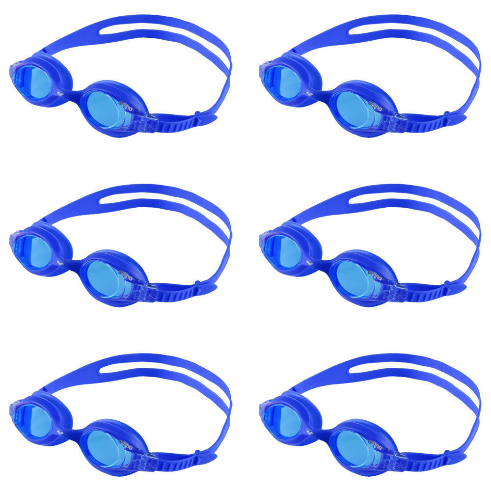 6PK Arena Training X-Lite Kids Goggles - 77 Blue