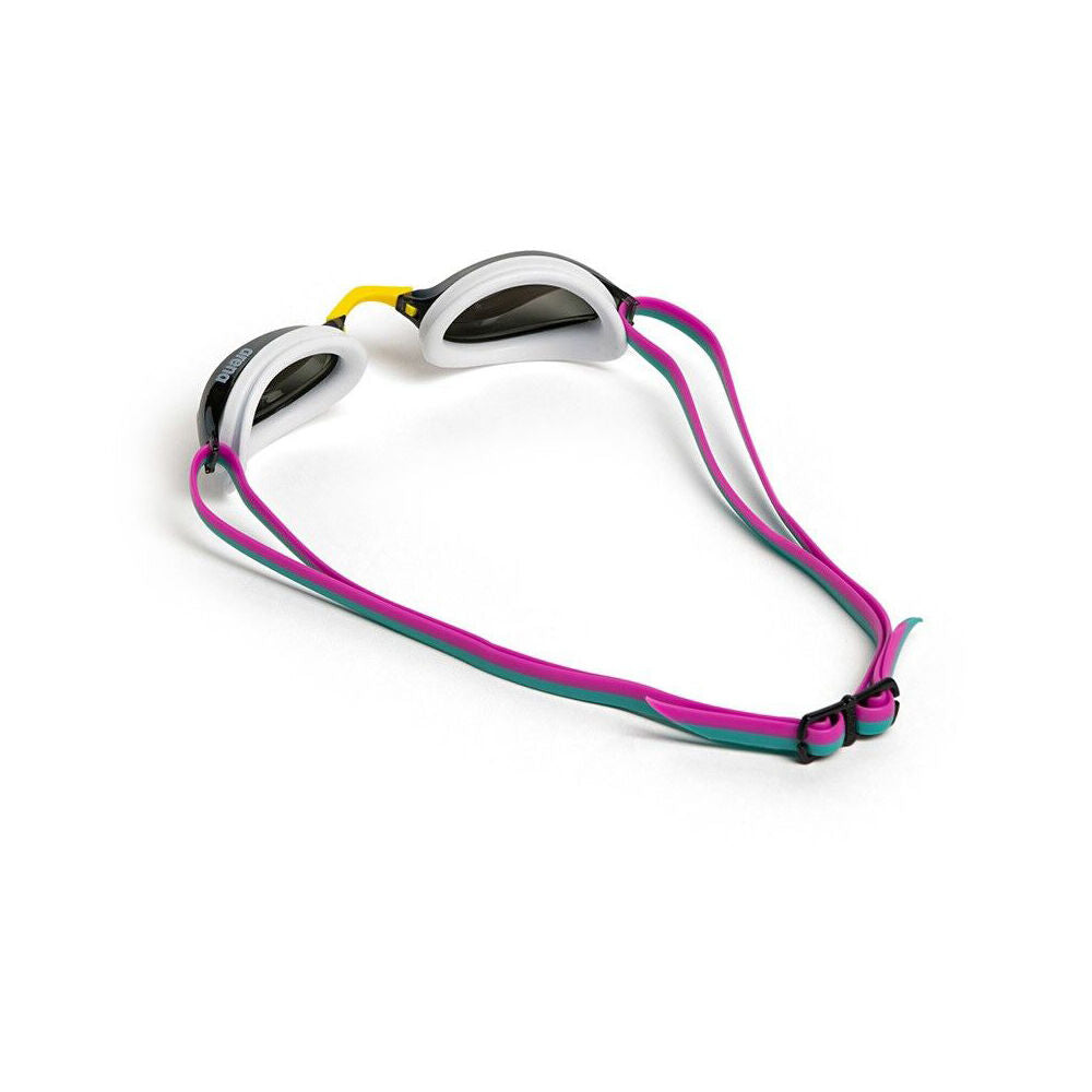 Arena Python Mirror Goggles Swimming Eye Protection/Accessory Silver/White