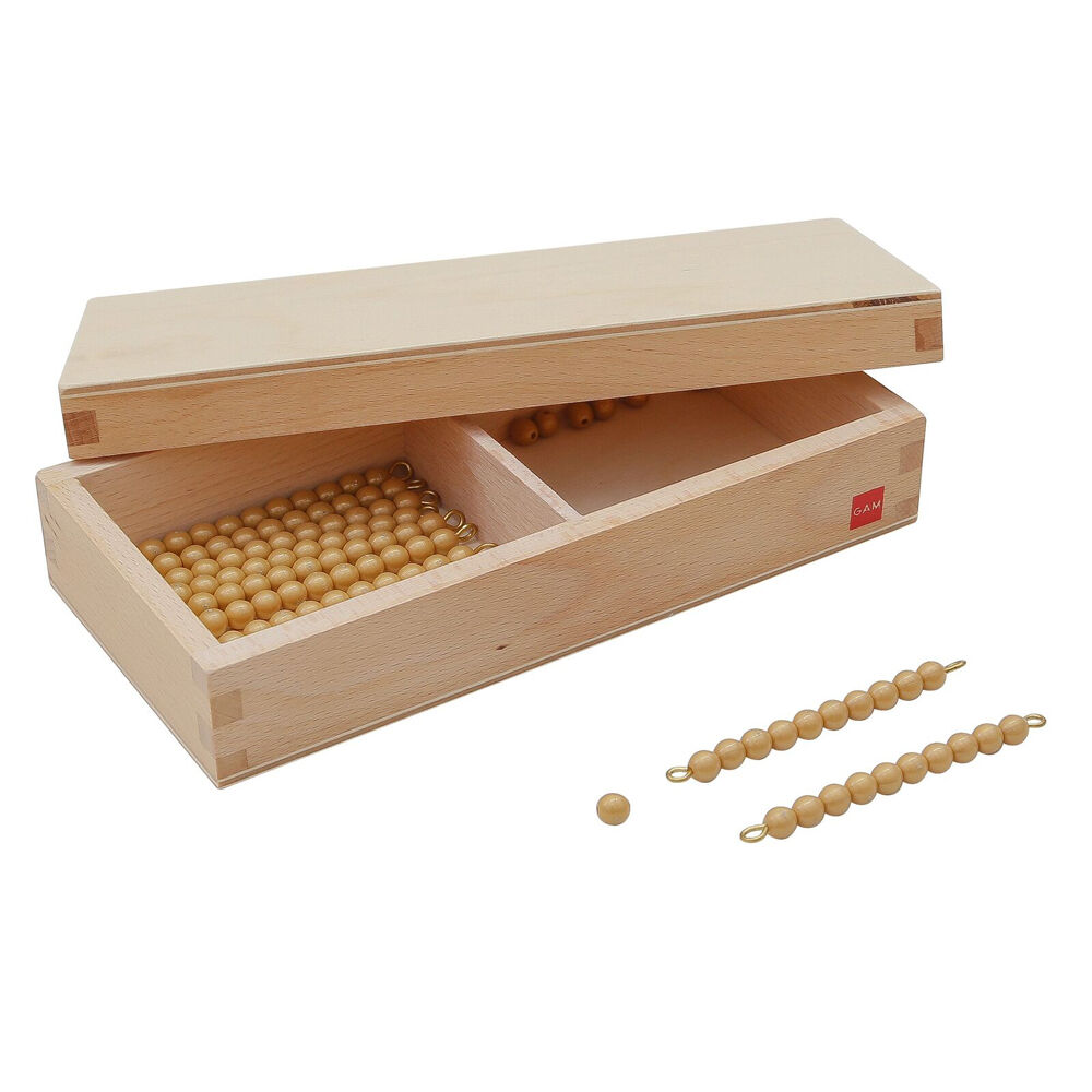 Gam Montessori Tens Bead Box Math Learning Educational Toy Kids/Children - 3y+