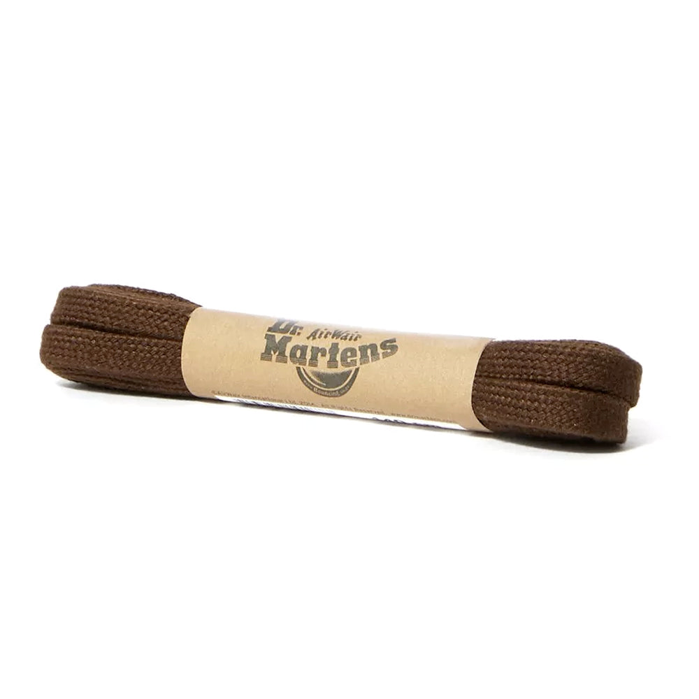 2PK Dr. Martens Flat Shoe Laces Brown 140cm 8-10 Eye For 1460/1490/Jadon Boots