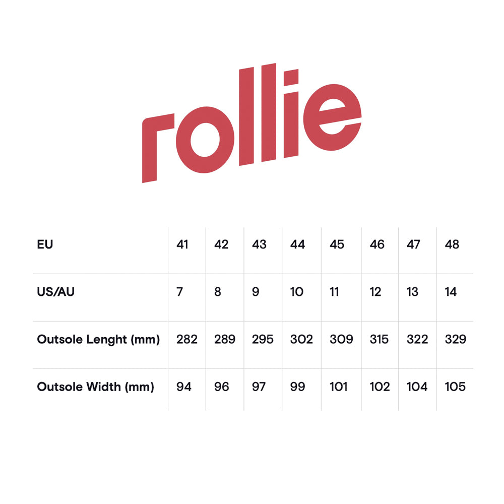 Rollie Bolt Men's US10/EU44 White Knit Sneaker Shoe