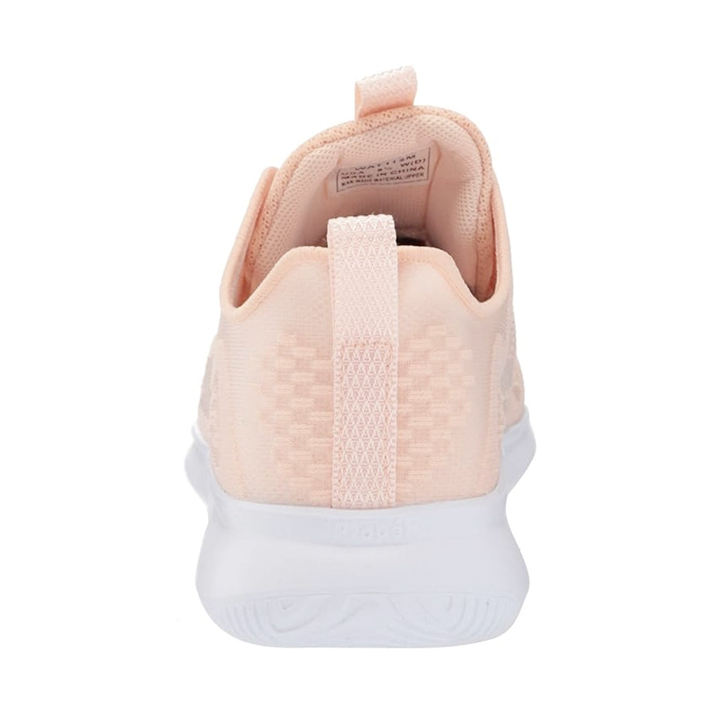 Propet Women's US9/EU40 TravelBound Spright Sneaker Peach Mousse
