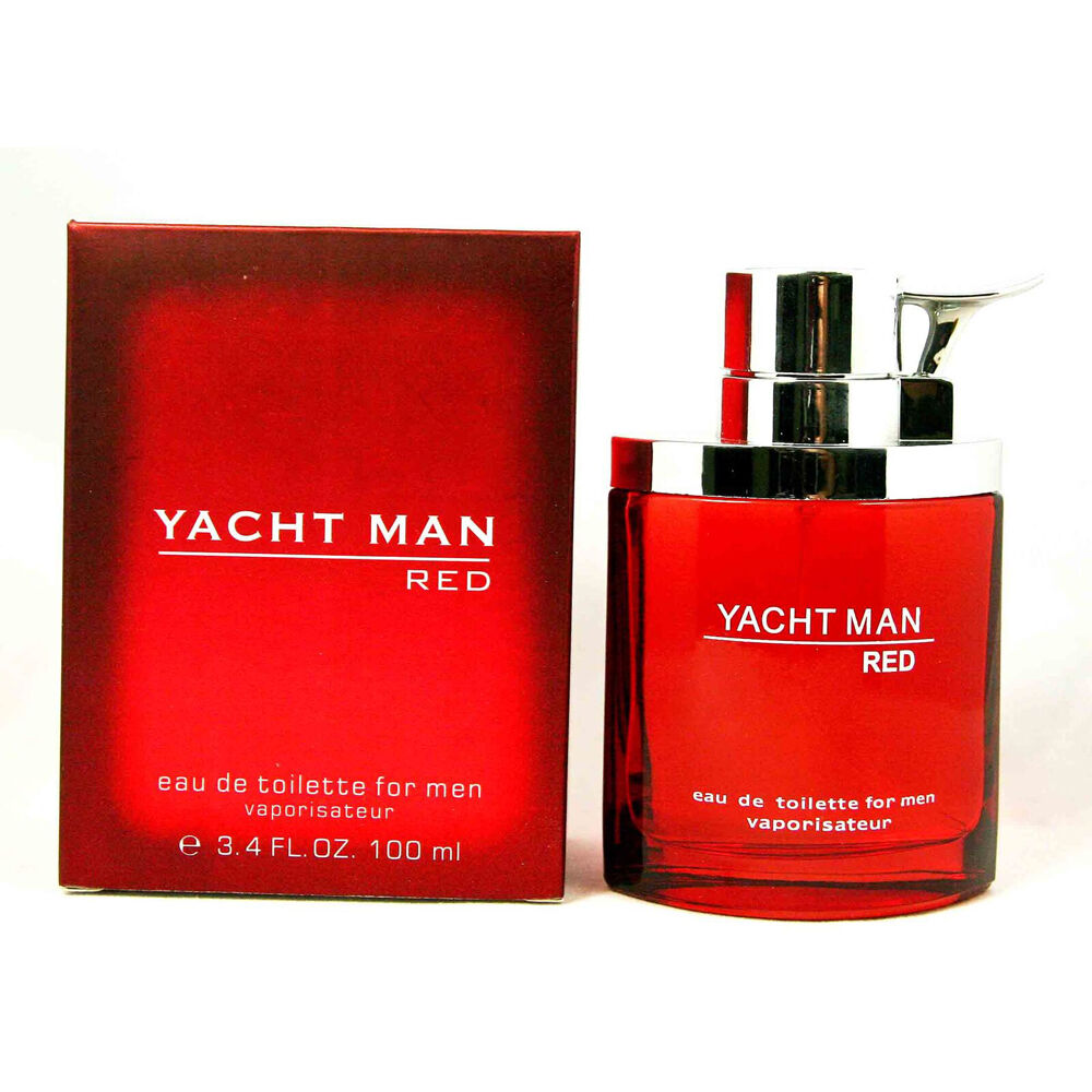 2PK Myrurgia Yacht Man Red EDT Eau de Toilette Fragrance Spray For Men 100ml