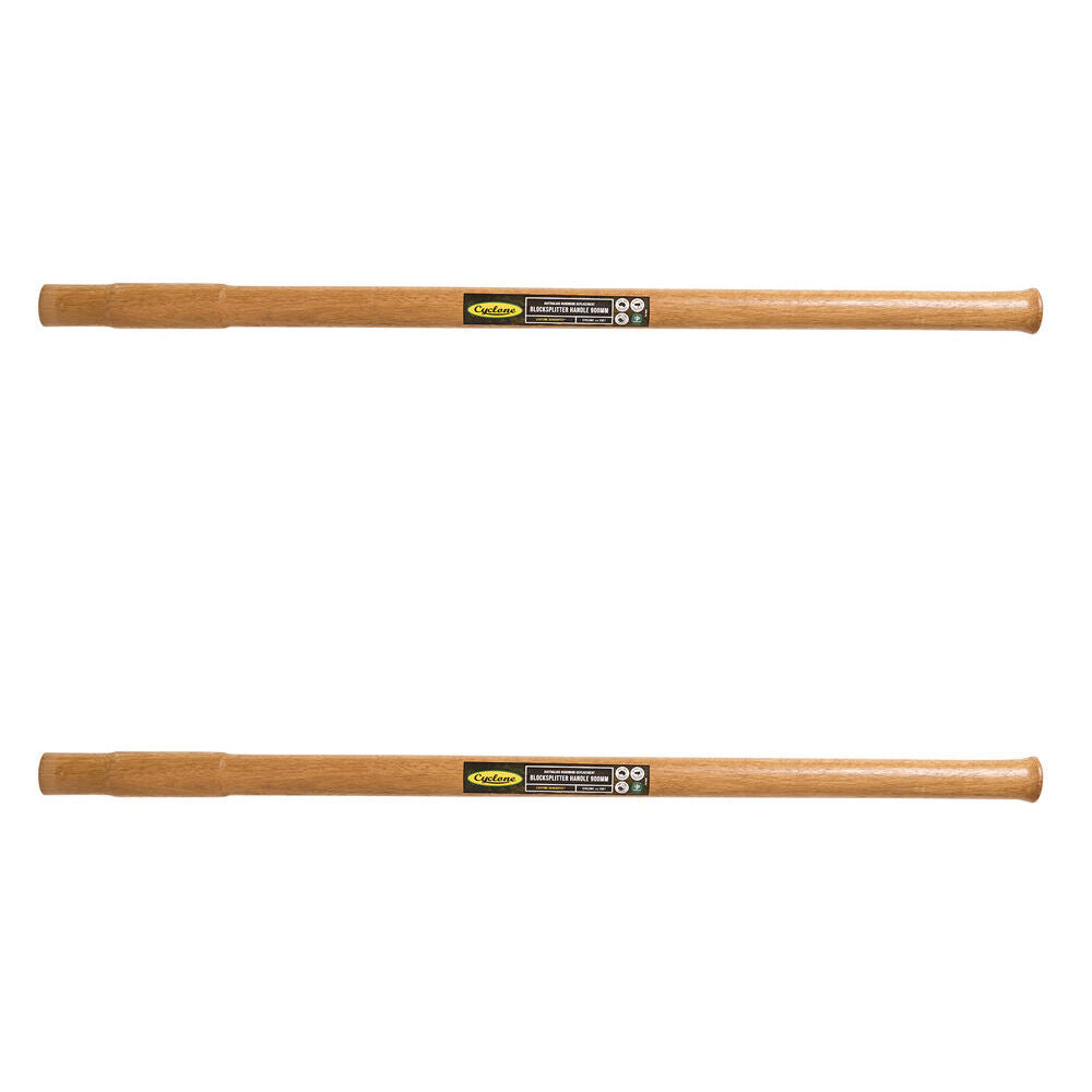 2PK Cyclone Timber Blocksplitter Replacement Handle 90x5cm - Brown