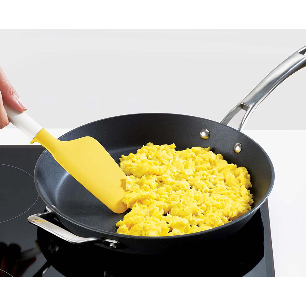 2PK Joseph & Joseph Elevate Silicone 31cm Egg Spatula - Yellow