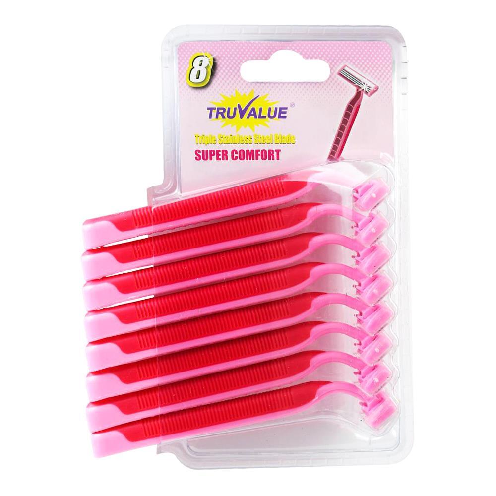 48pc Truvalue Disposable Razors Triple Blade Shaving For Women