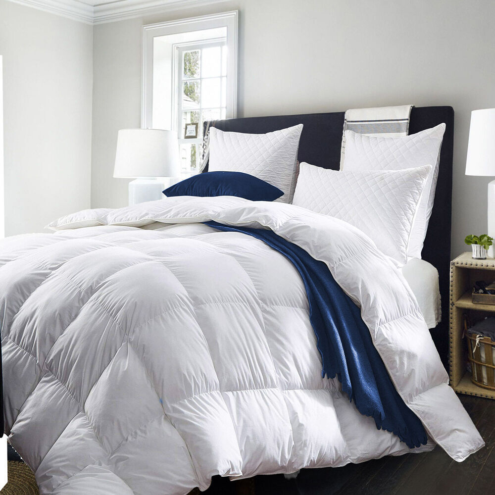 Royal Comfort Duck Down Quilt 500GSM White