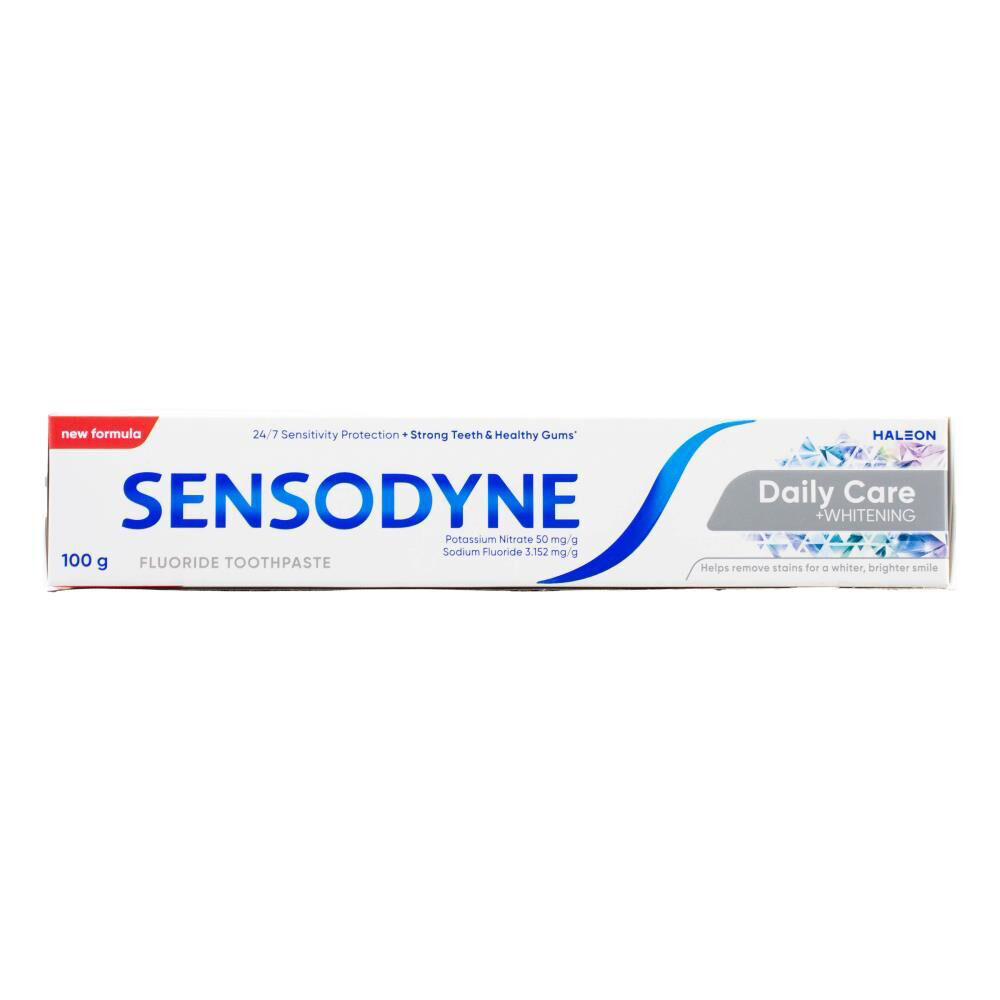 6PK Sensodyne 100g Toothpaste Teeth Daily Care Whitening
