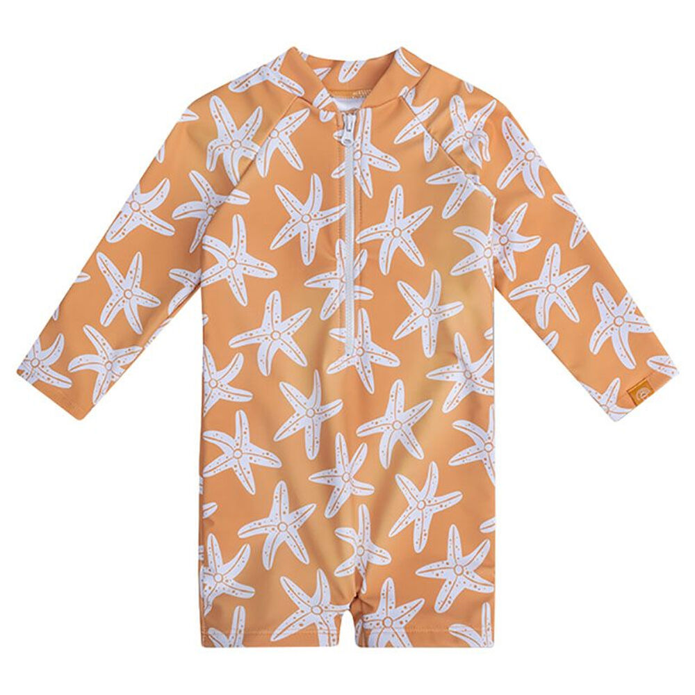 Swim Essentials UV Long Sleeved Swimsuit Rashguard Sea Star Kids Size