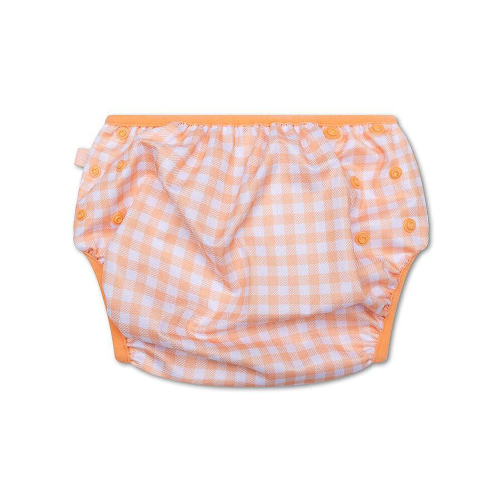 Swim Essentials Washable Swimming Nappy Diaper OSFA Sunset Grid Kids Size 0-3y