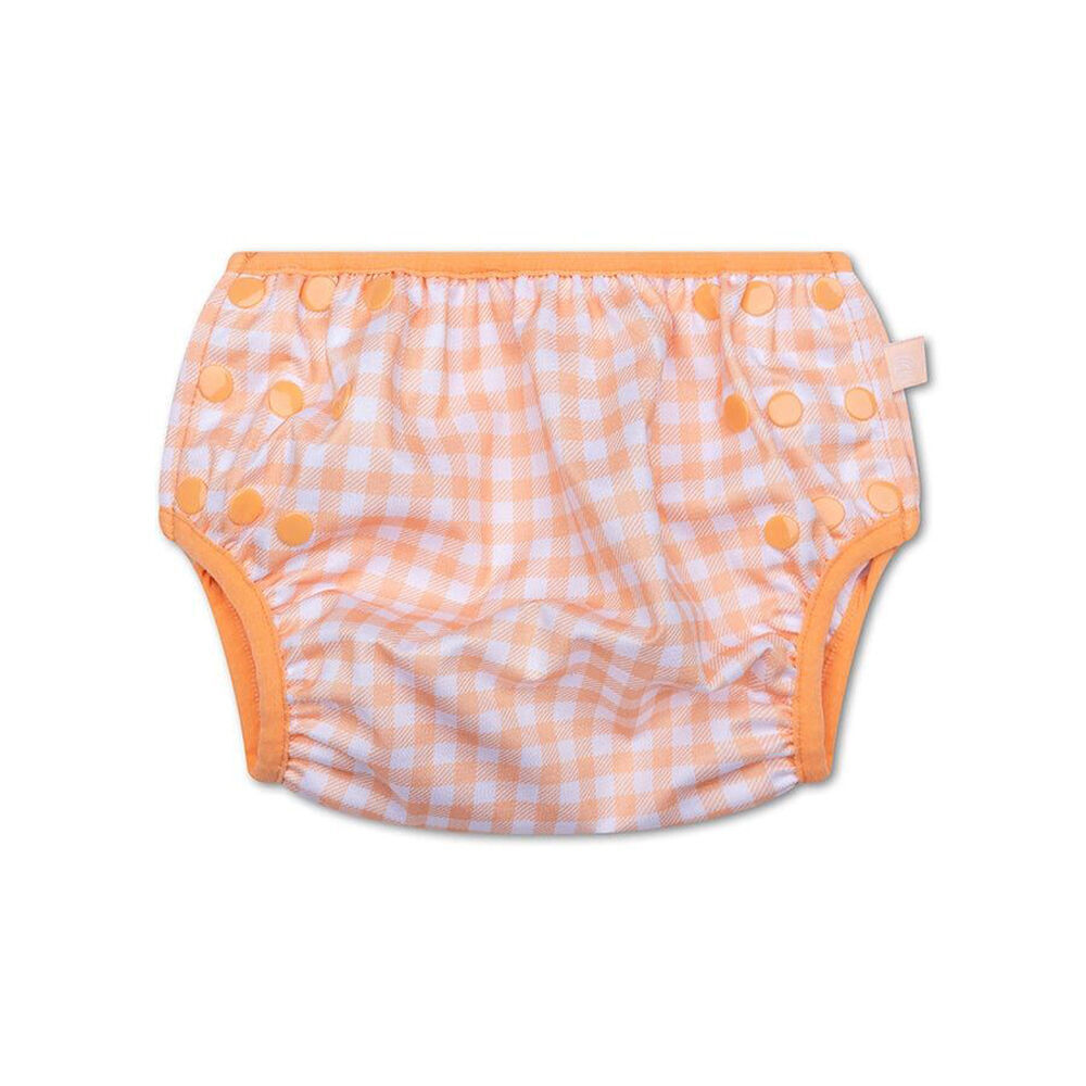 Swim Essentials Washable Swimming Nappy Diaper OSFA Sunset Grid Kids Size 0-3y