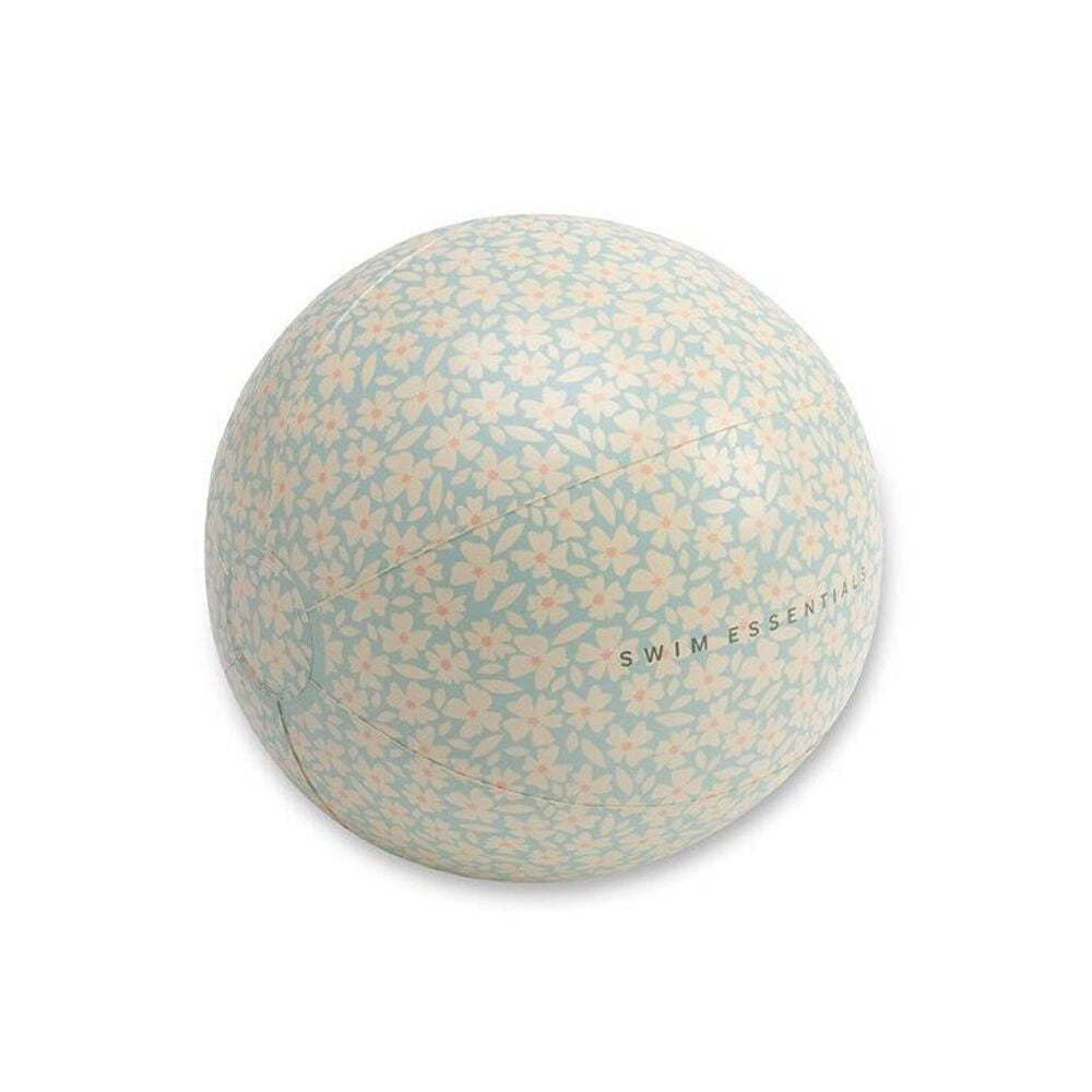 2PK Swim Essentials Inflatable Beach Ball Swimming Volleyball 51cm Florish Green
