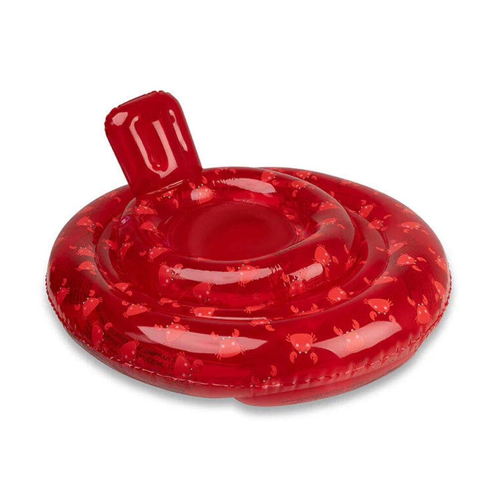 Swim Essentials Baby/Toddler Inflatable Ride On Swimseat Oh Crab Red 0-1y