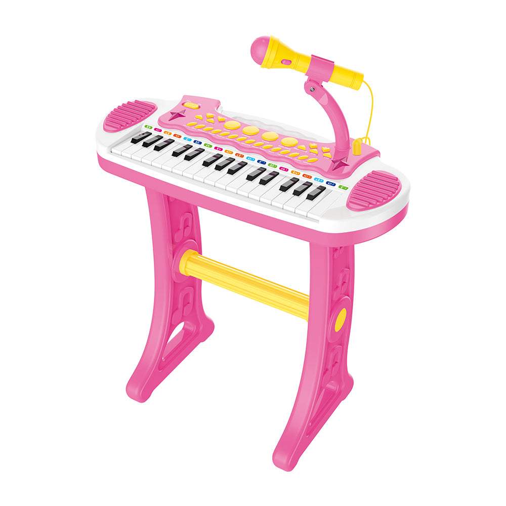 Lenoxx 31 Key Electronic Keyboard Pink