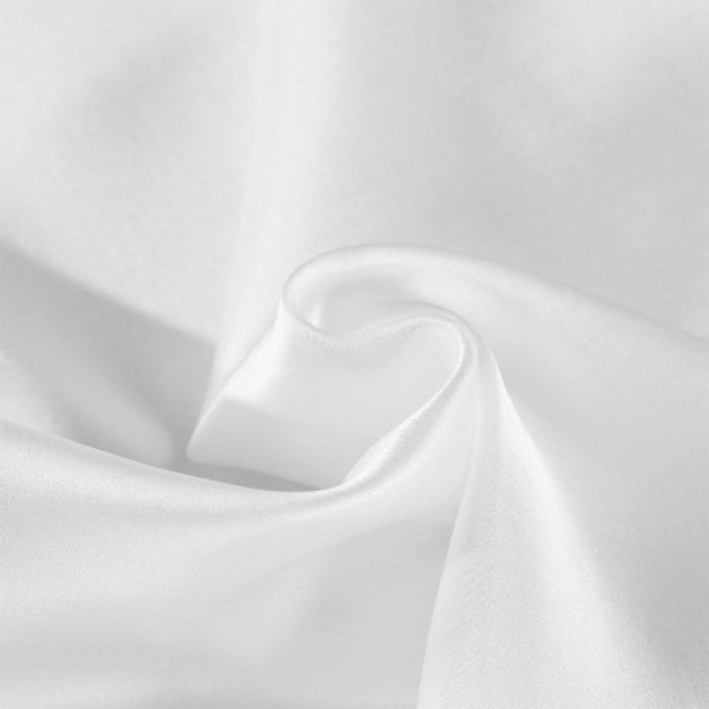 2PK Royal Comfort Pure Silk Pillowcase Single Pack Pillow Case - White