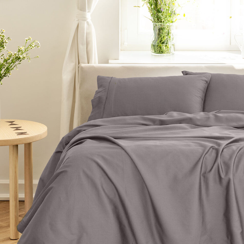 Royal Comfort Balmain Bed Sheet Set 1000TC Bamboo Cotton Dove