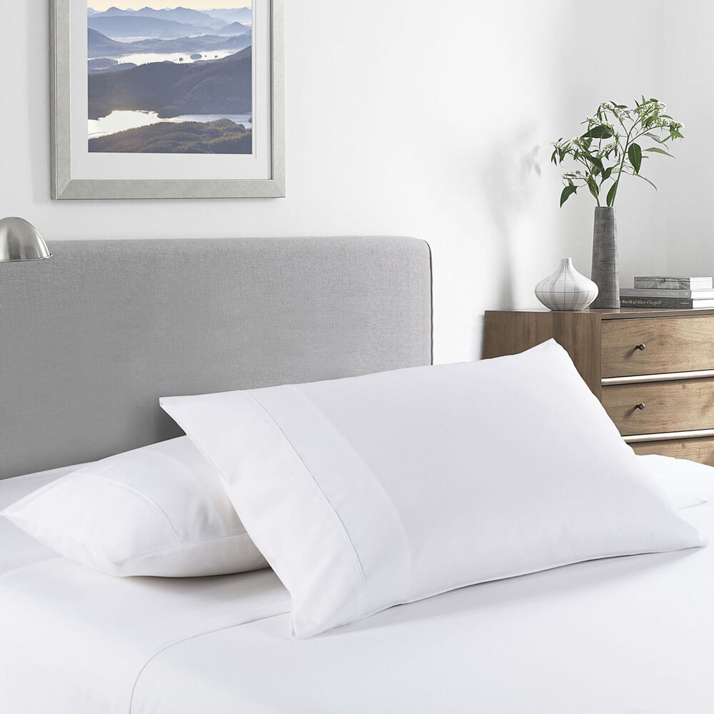 Royal Comfort Bed Sheet Set Bamboo Cooling 2000TC White