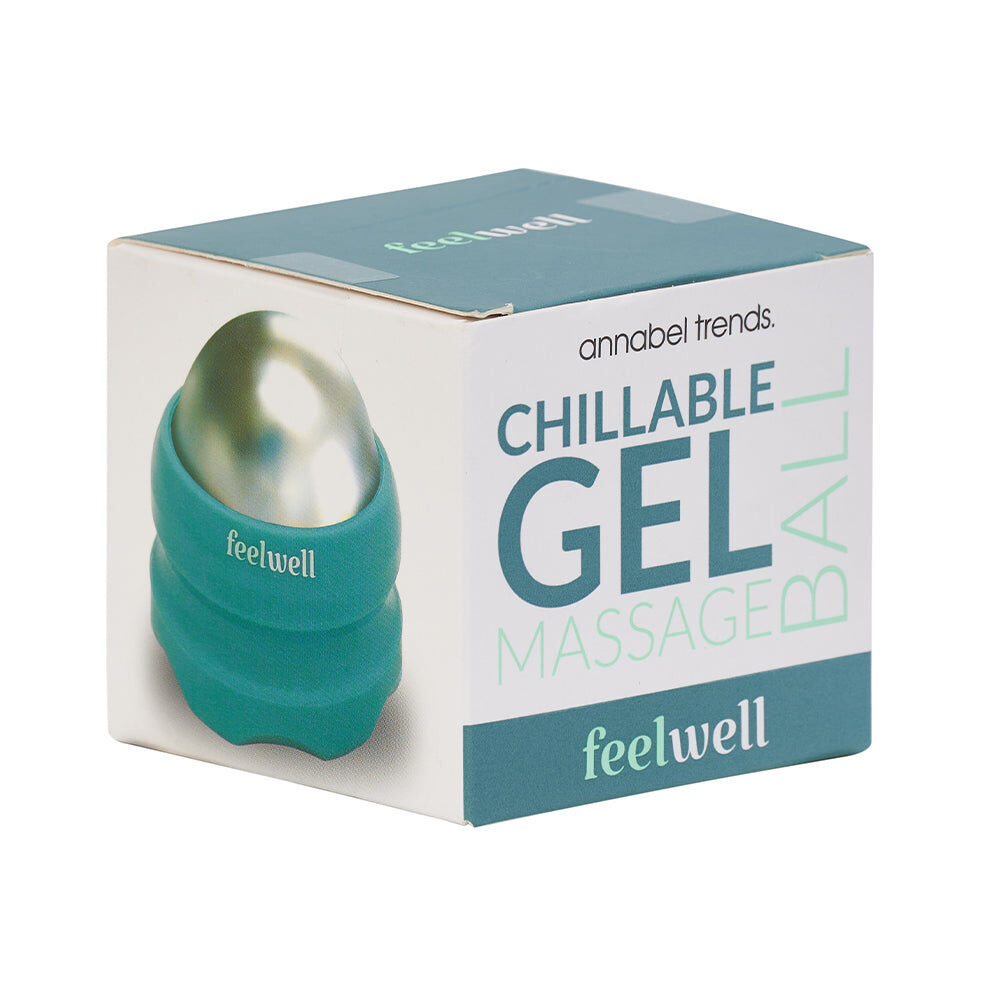 2PK Annabel Trends Feel Well Chillable Gel Massage Ball 7x6.5cm - Blue