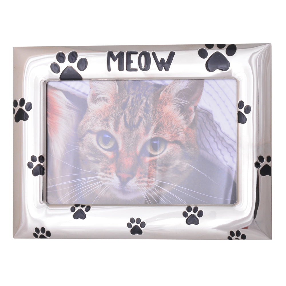 2PK Gibson Gifts Meow Frame Home/Living Room Decor 6x4cm
