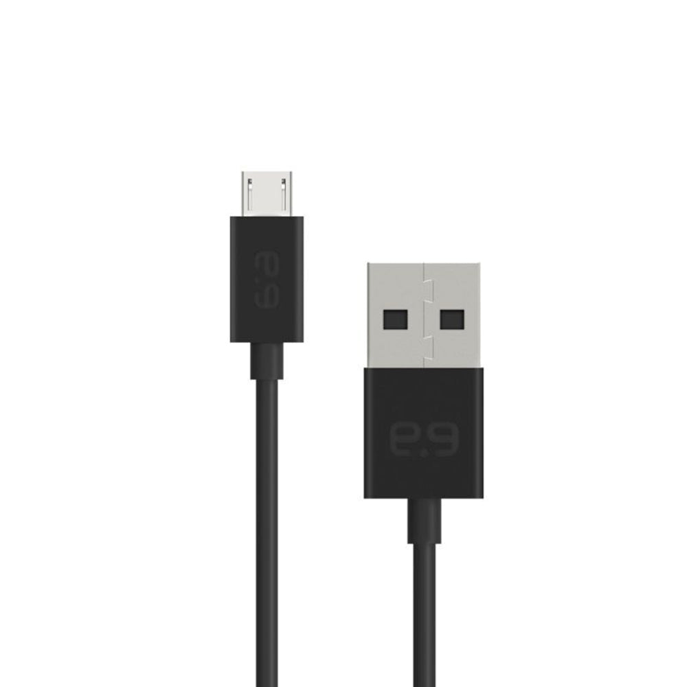 2x PureGear 3m/10ft Micro USB To USB Type-A Cable Black