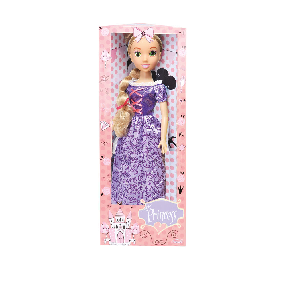 Bambolina 80cm Fashion Doll Princess in Purple Dress Kids Play Toy Assorted