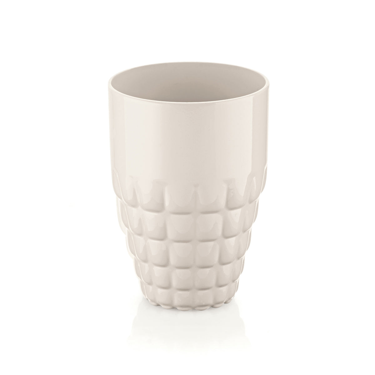 2PK Guzzini Tiffany 510ml 19cm Plastic Tall Tumbler - White