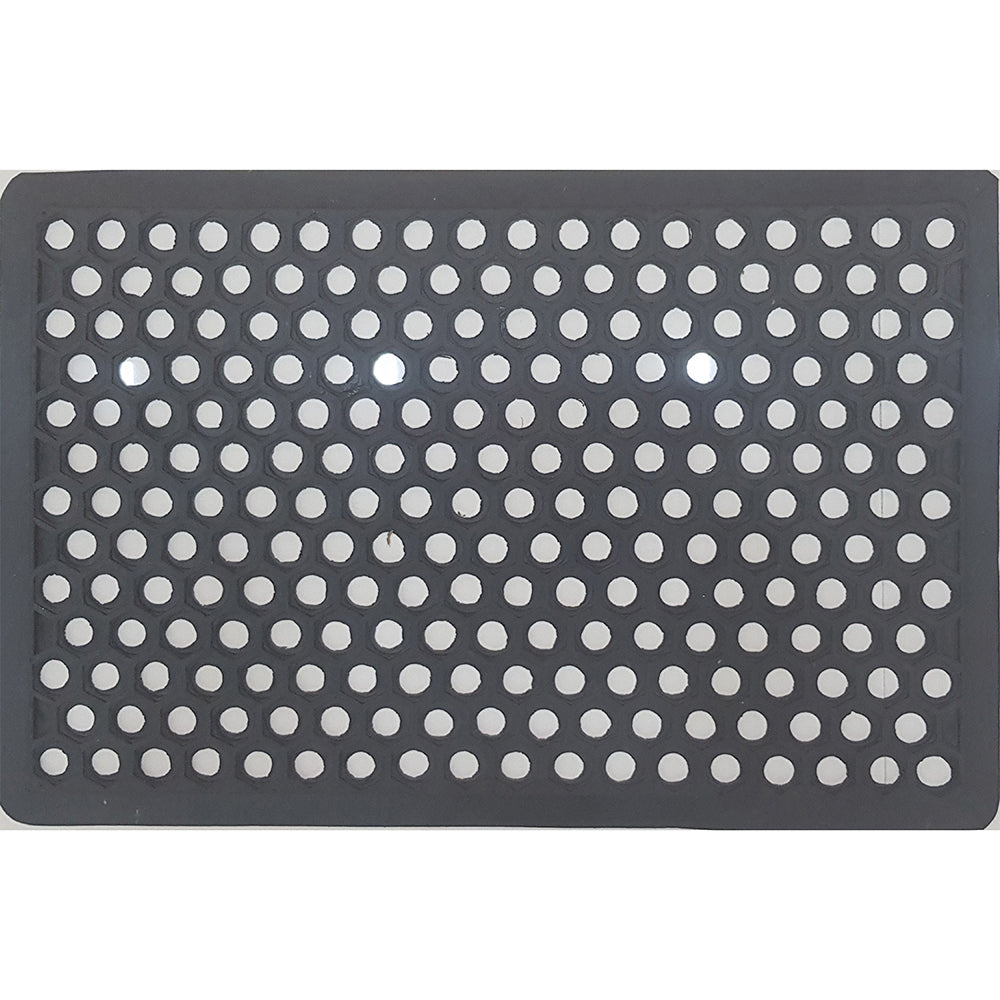 2PK Solemate Rubber Anti Fatigue 40x70cm Stylish Outdoor Front Doormat