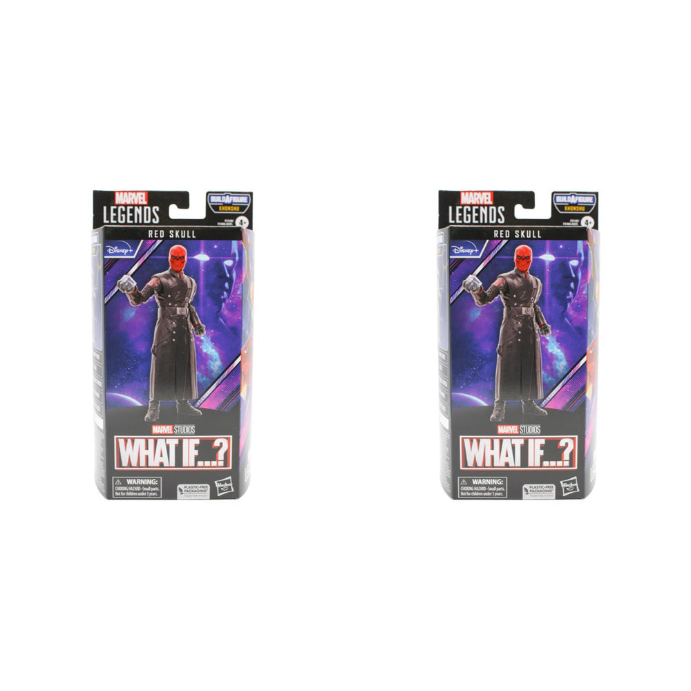 2PK Marvel Legends Series Red Skull 6in Action Figure Toy 4y+