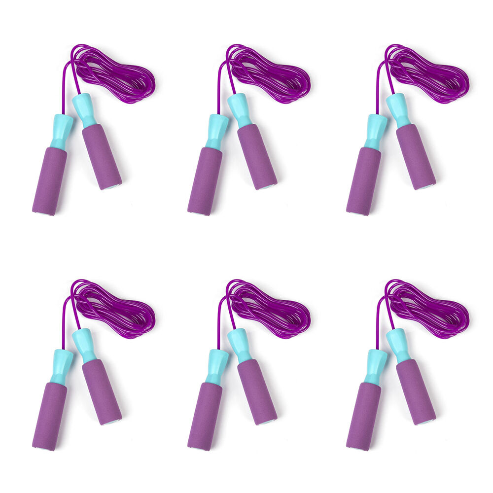 6PK Wicked Mega Jump Classic - Skipping Rope Kids Activity Fitness Toy Assorted
