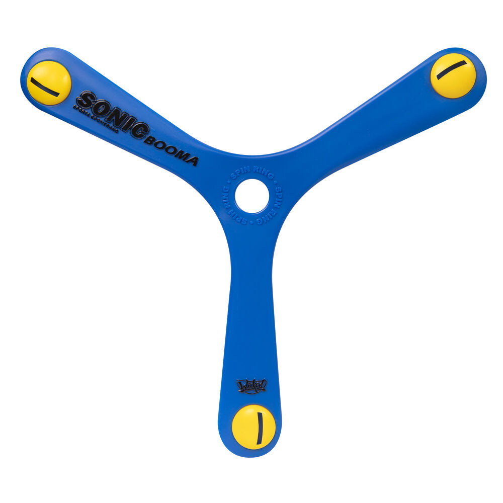 2PK Wicked Sonic Boomer Childrens Activity Boomerang Throwing Toy Assorted