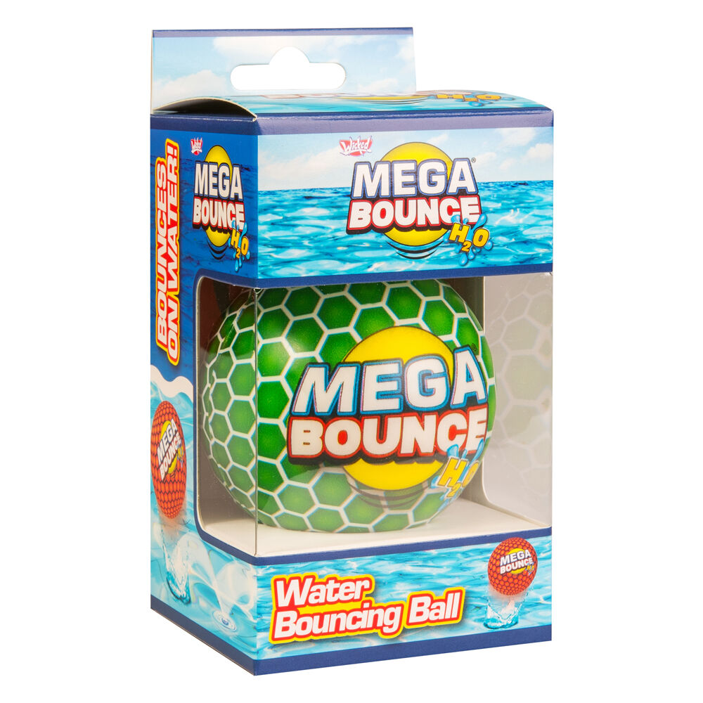 3PK Wicked Mega Bounce H2O - Water Ball Kids Activity Throw Toy Assorted