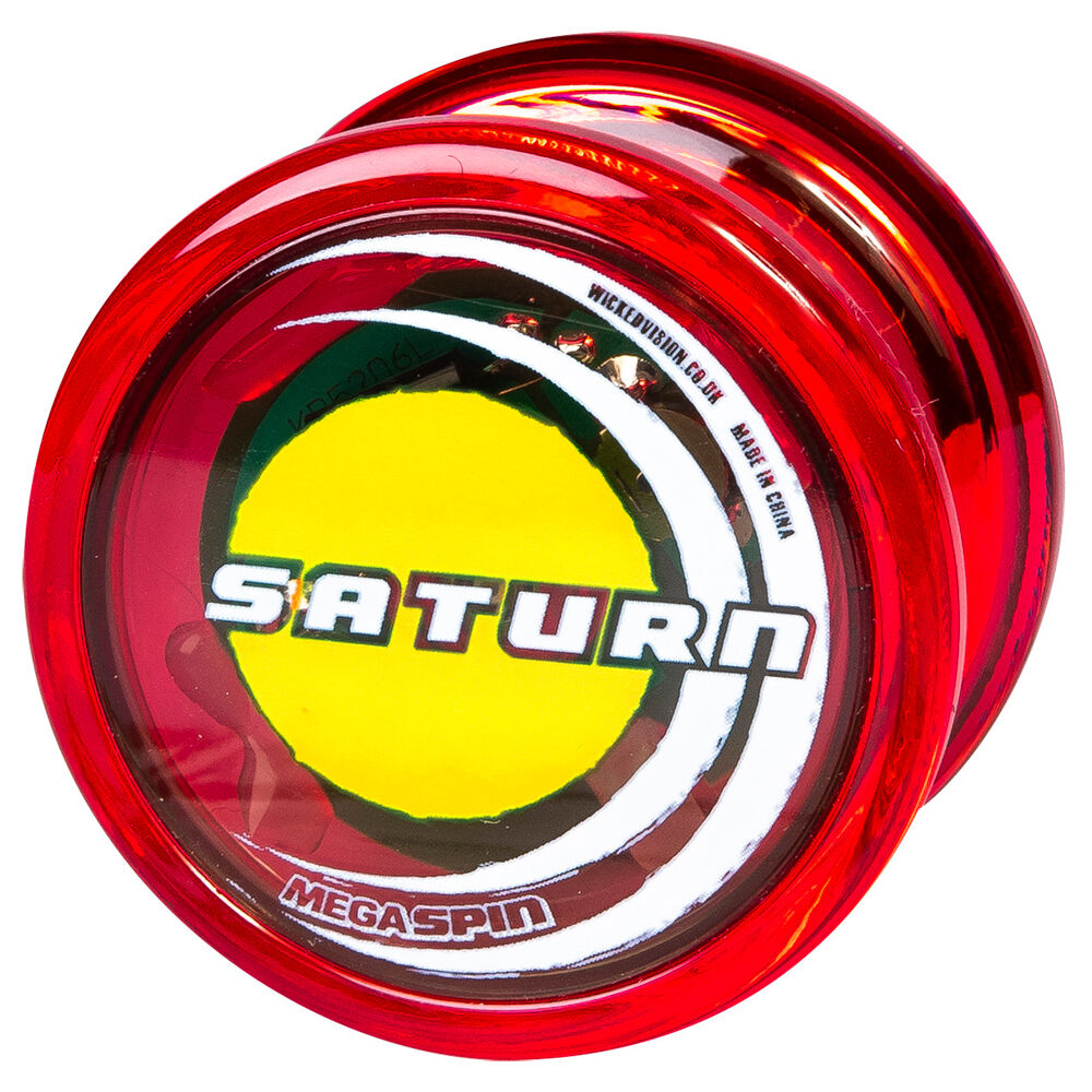 Wicked Mega Spin Saturn Round Lightweight YoYo Childrens Toy Assorted