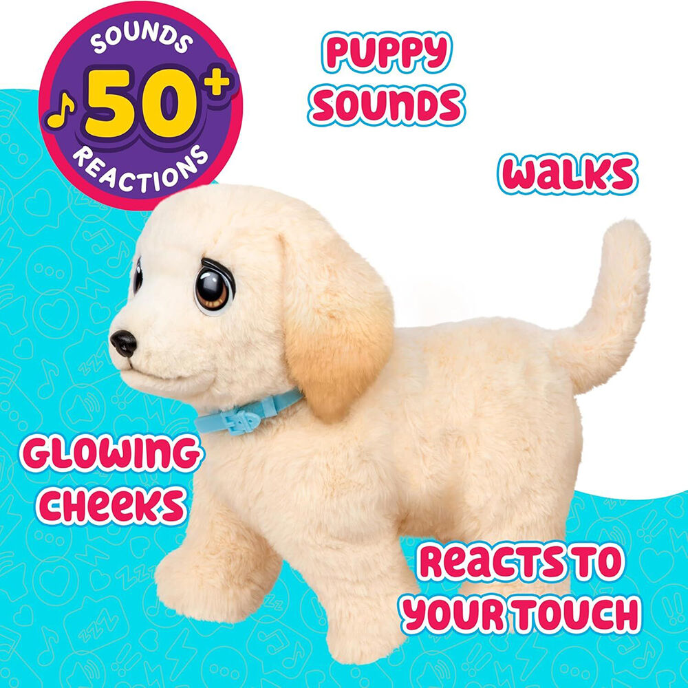 Little Live Pets Ouchies Single Pk Interactive Puppy Plush Toy