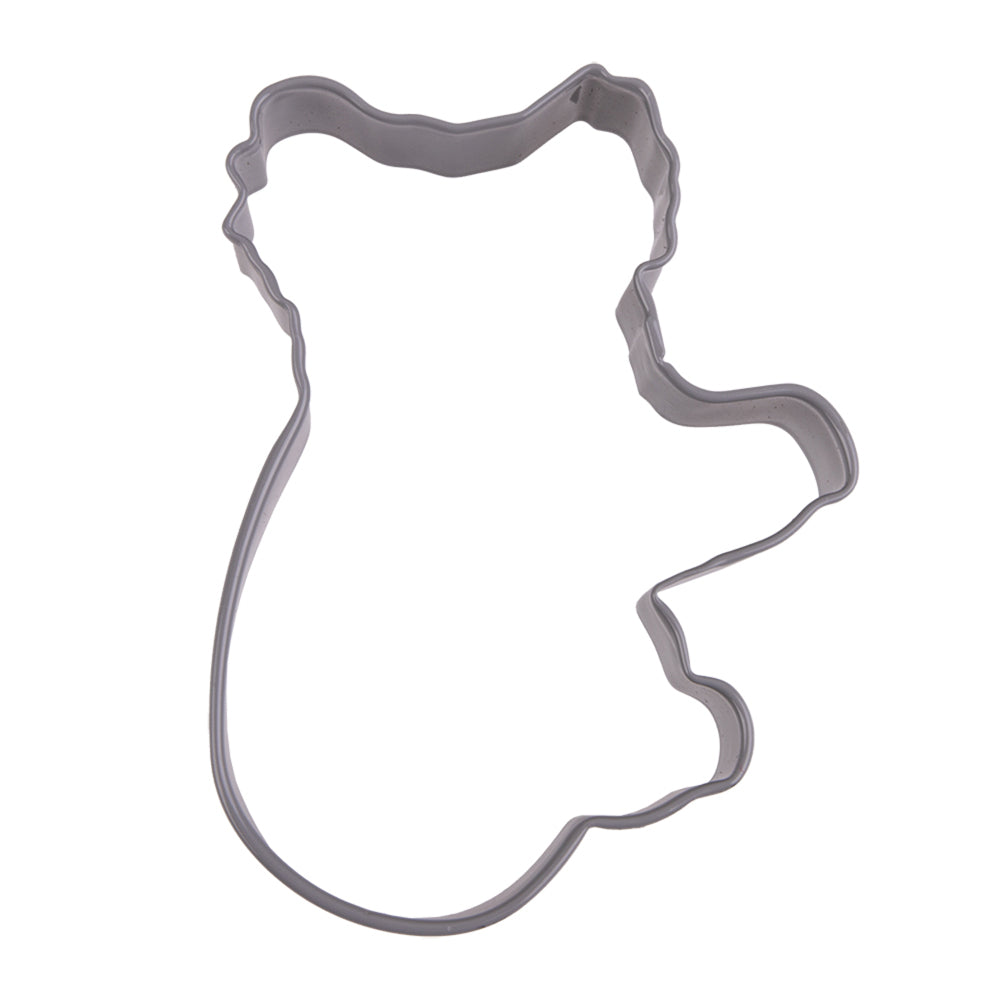 8PK R&M Koala Cookie Cutter Polyresin Coated Steel 9.5cm - Grey