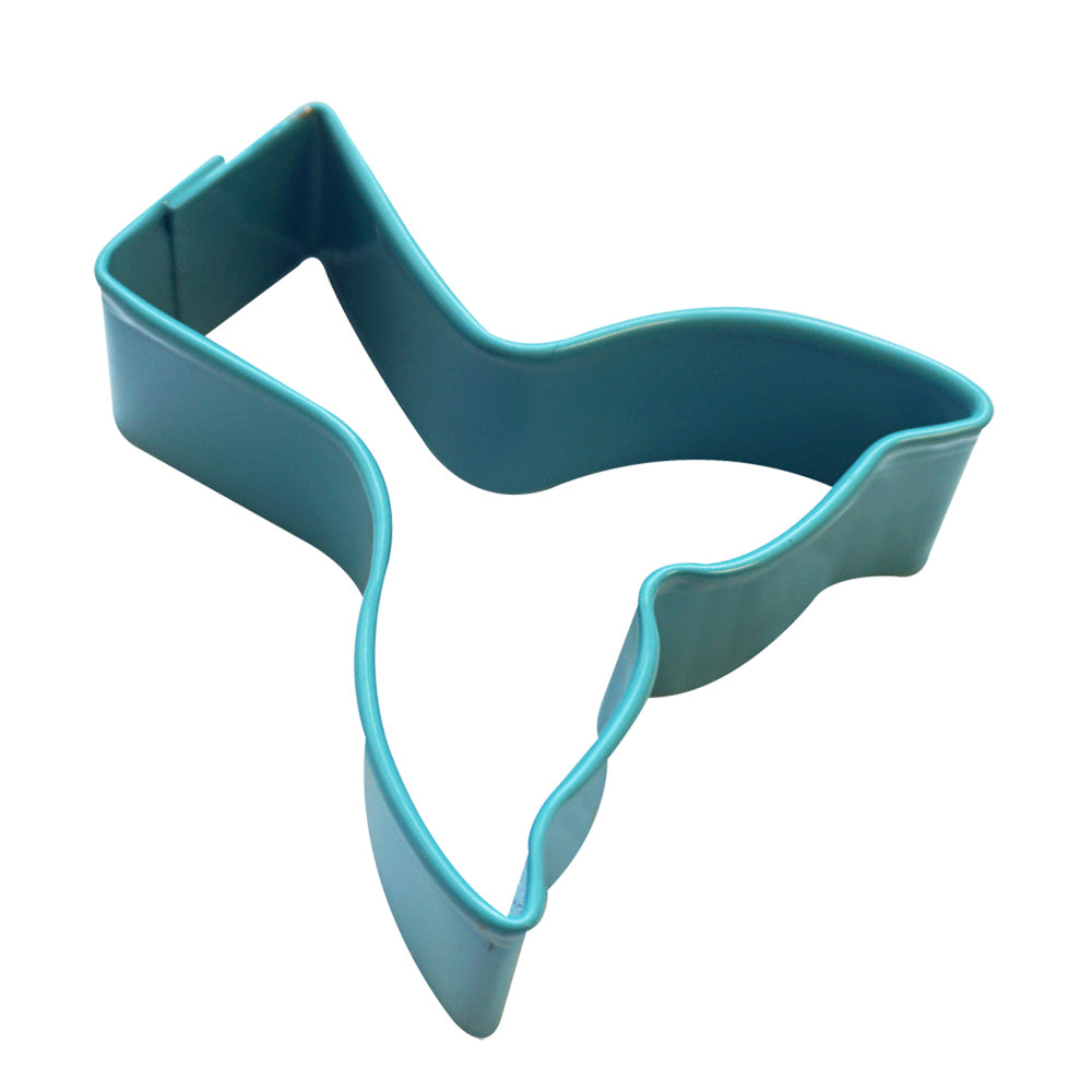 8PK R&M Mini Mermaid Tail Cookie/Biscuit Cutter 4.45cm - Blue