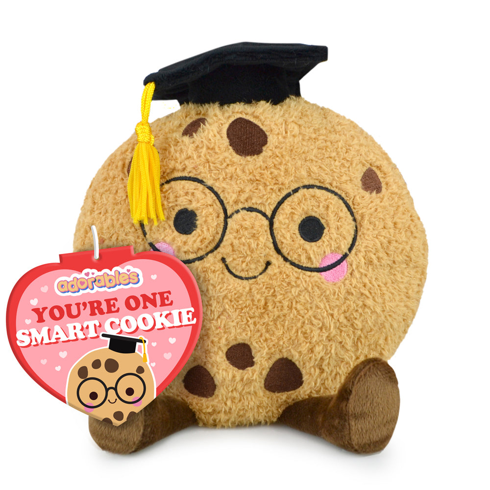 2PK Adorables Smart Cookie Plush Soft Stuffed Toy 17cm - Beige