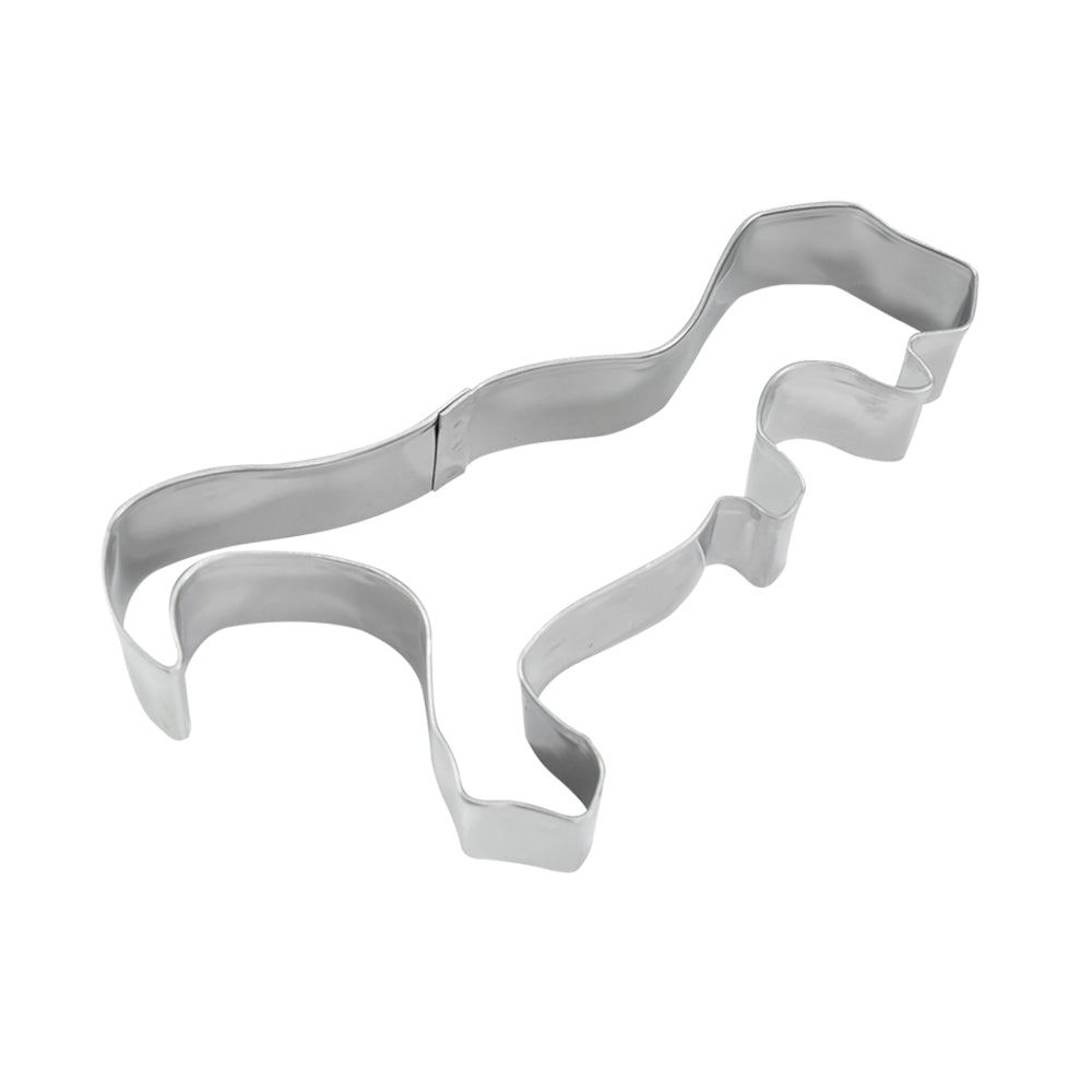 9pc R&M Stainless Steel Dinosaur Cookie Cutter Set - Silver