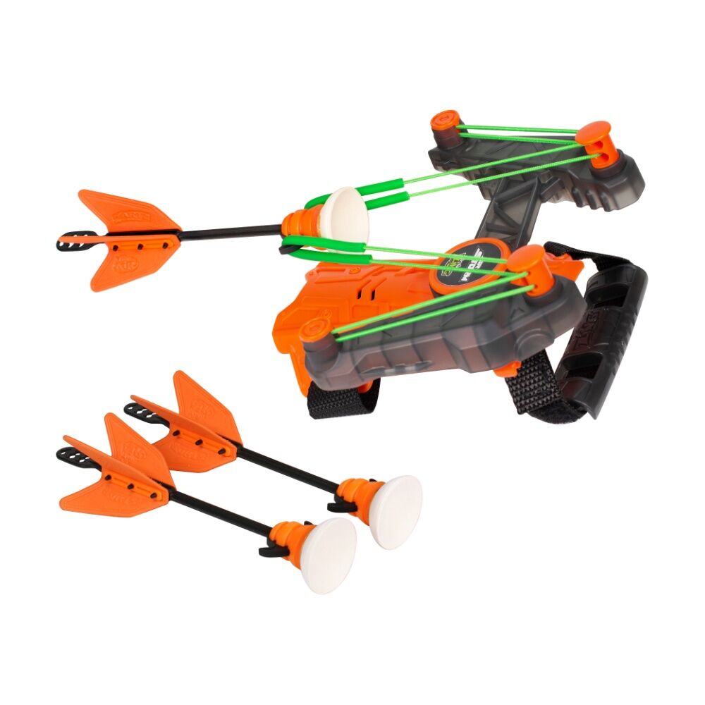 Zing Indoor Air Storm Wrist Bow Kids Toy w/ 3 Suction Cup Arrows