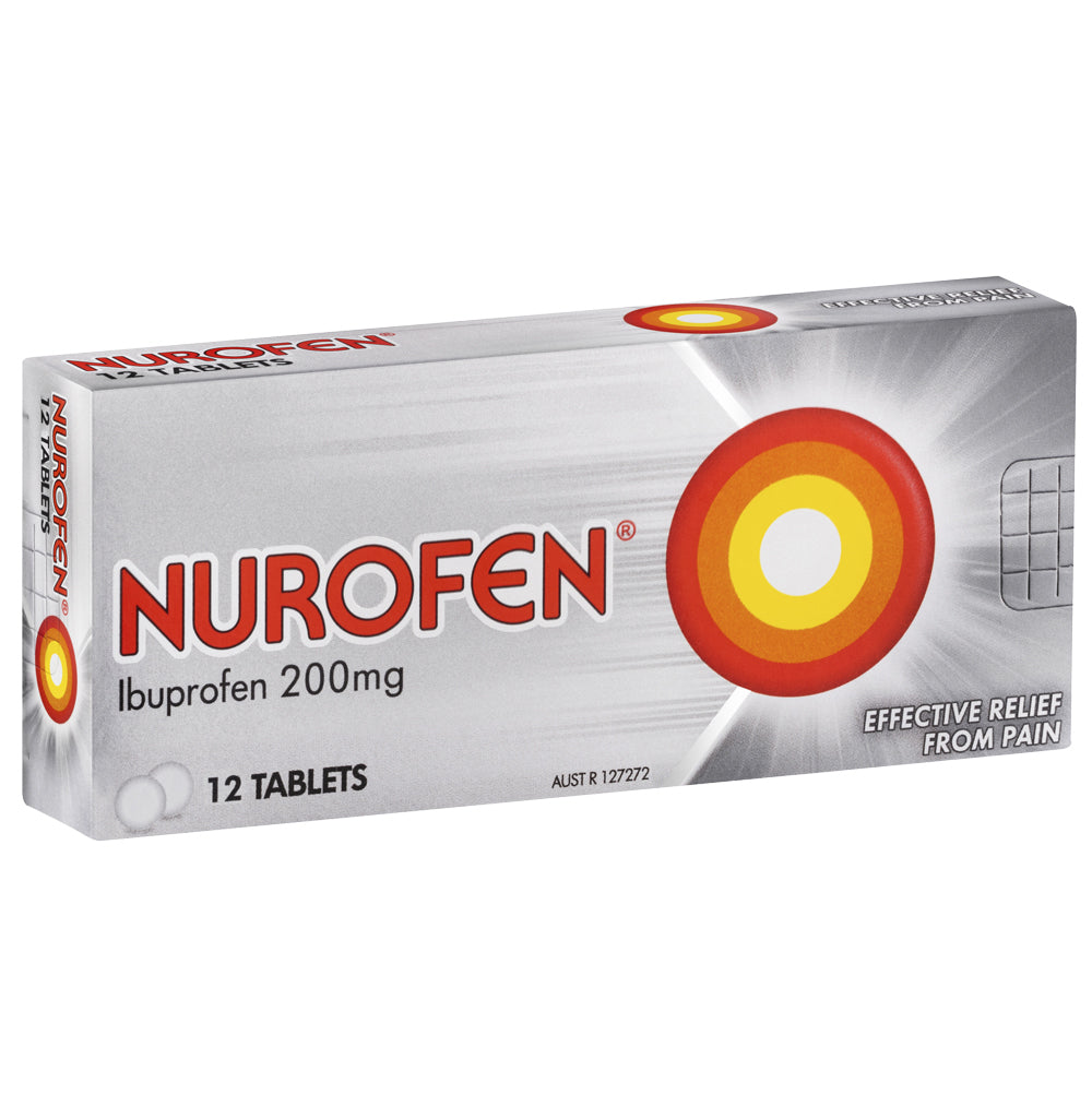 2x 12PK Nurofen 200mg Tablets
