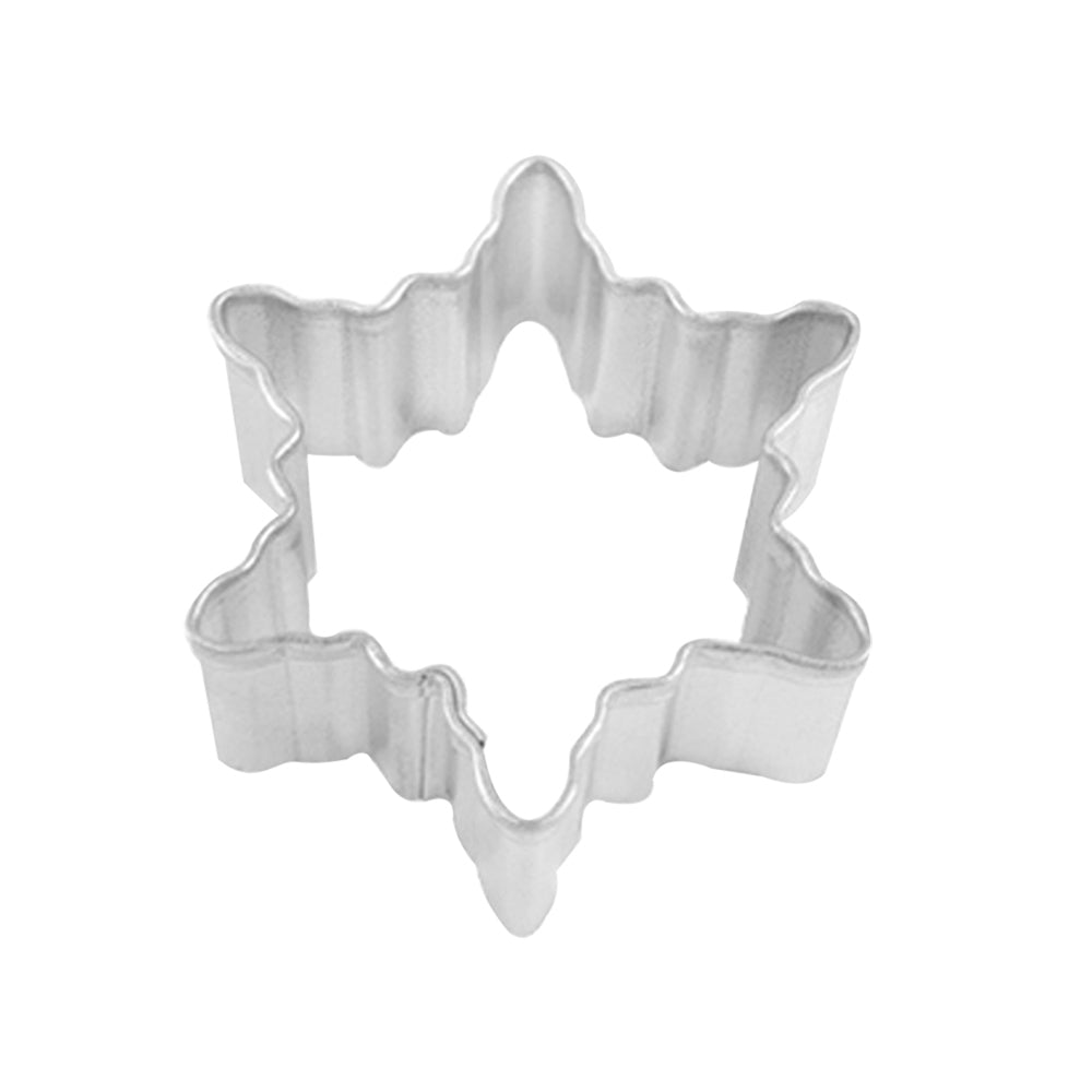 12pc R&M Tinplated Steel Santa Centrepiece Cookie Cutter Set - Silver