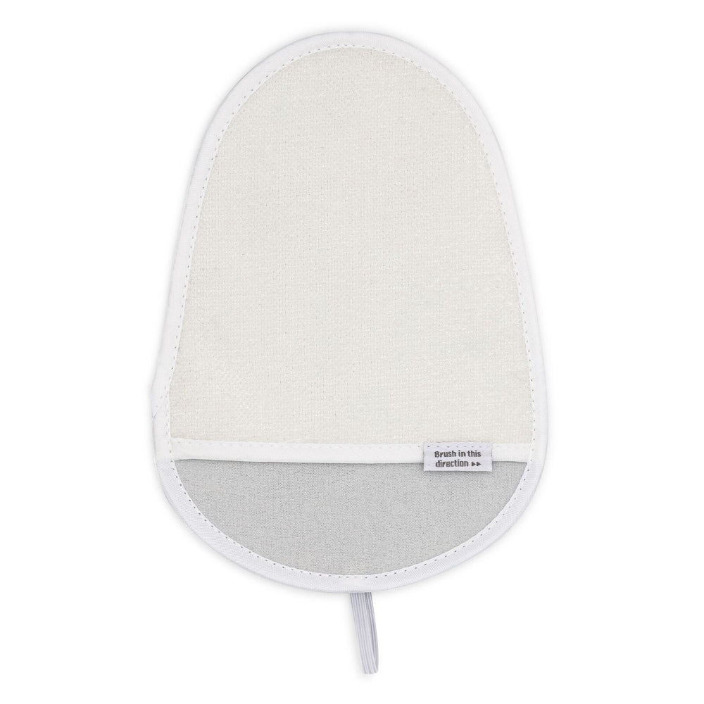 2PK Full Circle 19cm Anti Static Lint Removing Mitt - Grey