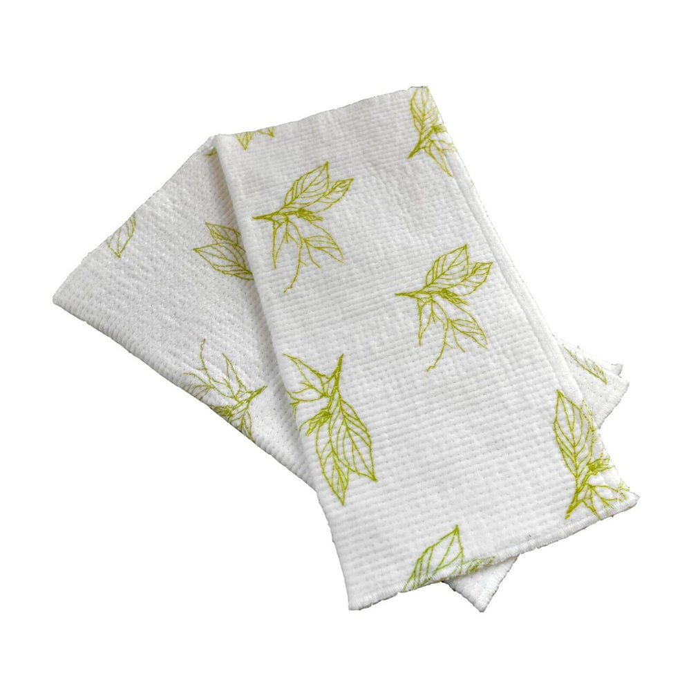 2x 2pc Full Circle Super Absorbent 29cm Cotton Cleaning Cloth Set