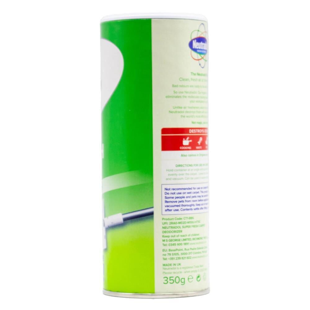 6PK Neutradol 350g Vac N'Fresh Carpet Freshener Deodoriser Super Fresh