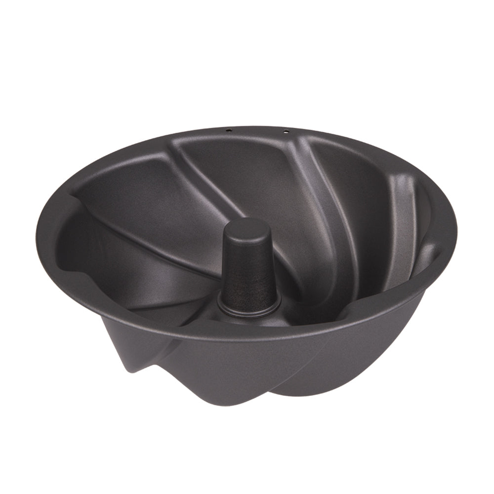 2PK Daily Bake Non-Stick Spiral Cake Pan Bakeware 21cm - Black