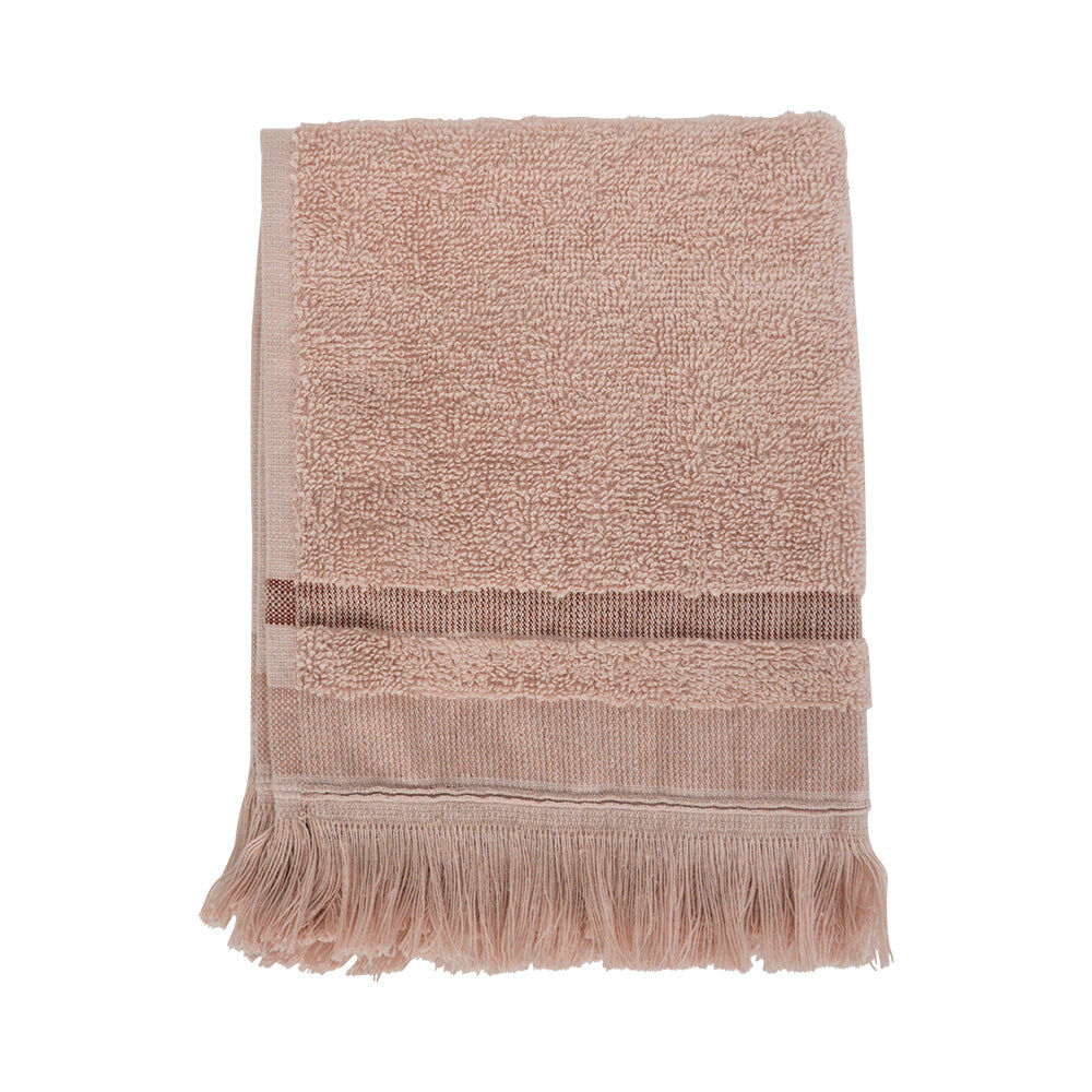2PK Annabel Trends Coast Turkish Fibre Cotton Face Washer 30x35cm - Dusty Pink