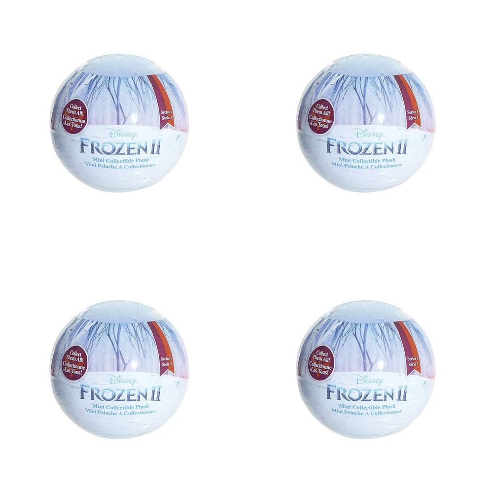 4PK Disney Frozen 2 Mini Stylized Capsule Plush Toy Assorted 5y+