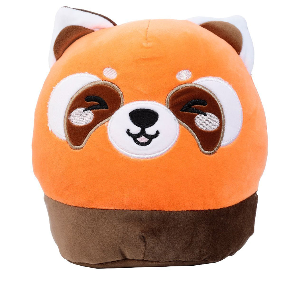 2PK Squidglys 24cm Red Panda Animal Plush Kids/Children Pillow 3y+