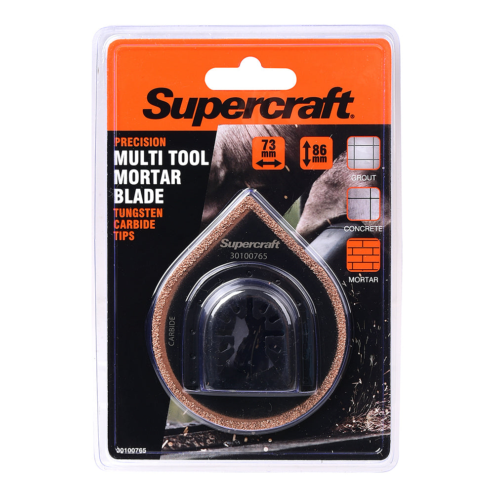 2PK Supercraft Ocillating Saw Multi Tool Grout Tungsten Carbide Blade 86mm