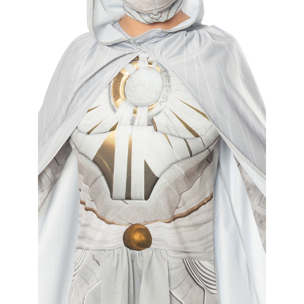 Marvel Size Moon Knight Deluxe Kids Costume White